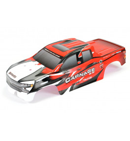 FTX Carnage 2.0 Truck 1/10 Brushed 4wd Rouge RTR FTX5537R