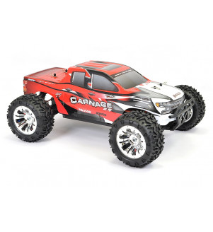 FTX Carnage 2.0 Truck 1/10 Brushed 4wd Rouge RTR FTX5537R