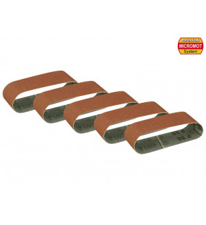 PROXXON Bandes de ponçage grain 80 (5 pcs) 28922