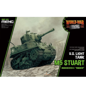 MENG Maquette Char US Light Tank M5 Stuart WWT-012