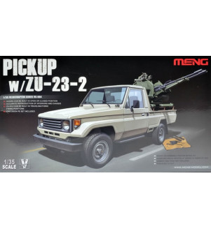 MENG Maquette PICKUP avec canon AA W/ZU-23-2 1/35 VS-004