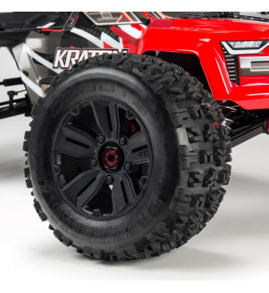 ARRMA KRATON 6S V5 4WD 1/8 BLX rouge Speed Monster Truck équipé Spekt