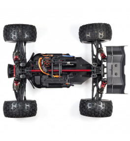 ARRMA KRATON 6S V5 4WD 1/8 BLX rouge Speed Monster Truck équipé Spekt