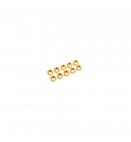 G-FORCE Rondelles cuvettes or (10pcs) M4 GF-0405-040