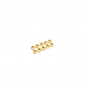 G-FORCE Rondelles cuvettes or (10pcs) M4 GF-0405-040