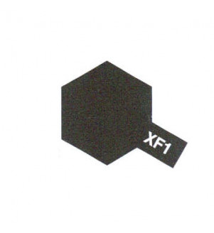TAMYA XF1 Noir Mat Pot De 10ml