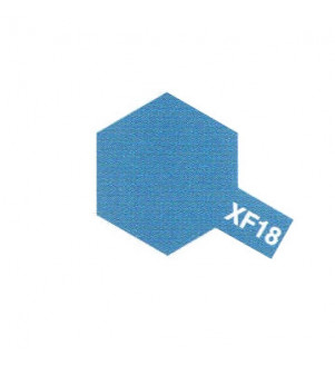 TAMIYA XF18 Bleu Moyen Pot De 10ml