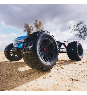 ARRMA KRATON 6S V5 4WD 1/8 BLX Bleu Speed Monster Truck équipé Spektr