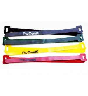 A2PRO colliers velcro longueur 33cm 4 couleurs 8pcs 448831