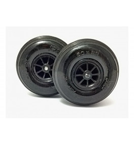 T2M roues avion 60mm (2...