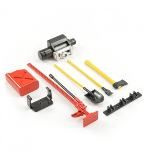 FASTRAX Kit outils déco crawler (6 pcs) FAST2333