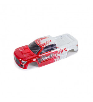 ARRMA Granite BLX carrosserie rouge et blanche ARA402306