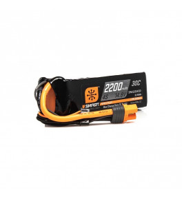 SPEKTRUM Lipo 2200mah 4s 14.8v smart 30C IC3 SPMX22004S30