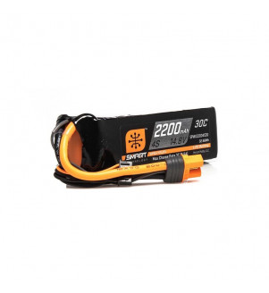 SPEKTRUM Lipo 2200mah 4s 14.8v smart 30C IC3 SPMX22004S30