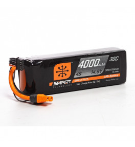 SPEKTRUM Lipo 4000mah 4s 14.8v smart 30C IC5 SPMX40004S30