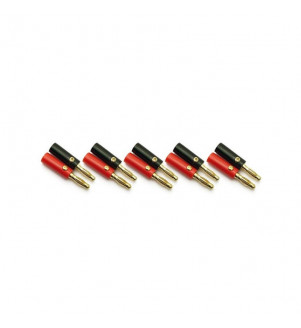 KONECT fiche banane type OR PK male/femelle 5pcs KN-130304-5