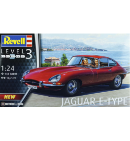 REVELL Jaguar E-Type Coupé 1:24 07668