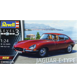 REVELL Jaguar E-Type Coupé 1:24 07668