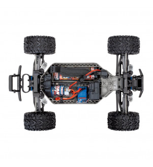 TRAXXAS Rustler 4x4 Brushed Stadium Truck RTR 67064-1-BLUE