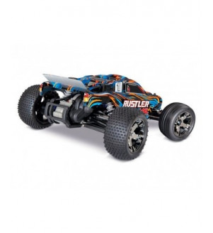 TRAXXAS Rustler 4x2 XL-5 orange 1/10 Stadium Truck RTR 37076-4