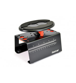 FASTRAX plateau stand NOIR pivotant alu + rangement FAST404BK