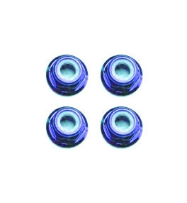 FASTRAX Ecrous M3 Alu BLEU (4pcs) FTM3BF