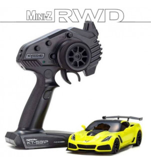 KYOSHO Mini-Z RWD Chevrolet corvette ZR1 jaune32334BL