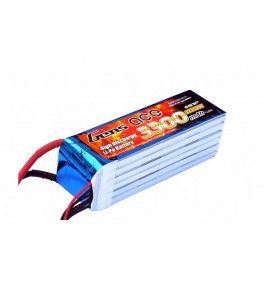 GENS ACE Batterie Lipo 6S 22,2V 3300mAh 45C EC5 B-45C-3300-6S1P