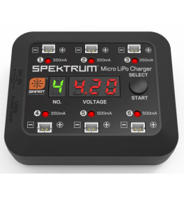 SPEKTRUM Micro chargeur lipo 6 Ports SPMXC1060