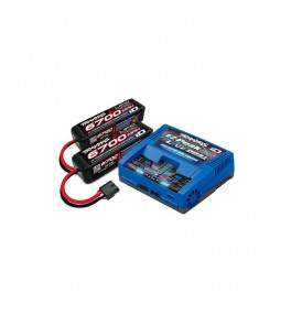 TRAXXAS Pack chargeur Live 2973G + 2x Lipo 4s 2997G