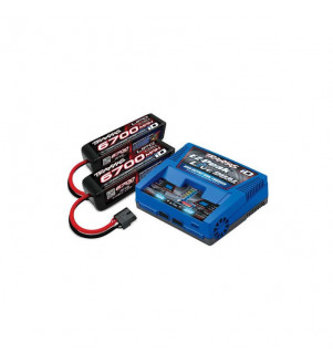 TRAXXAS Pack chargeur Live 2973G + 2x Lipo 4s 2997G